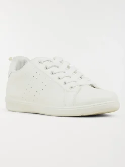 Baskets basses blanches femme (36-41)