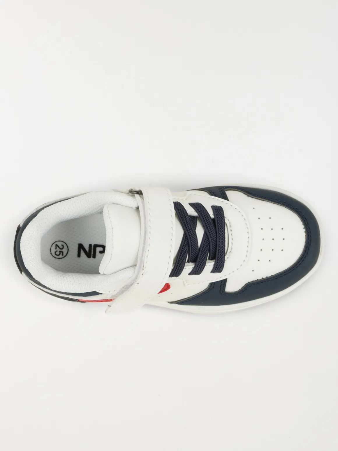 Baskets basses blanches garçon (24-30)