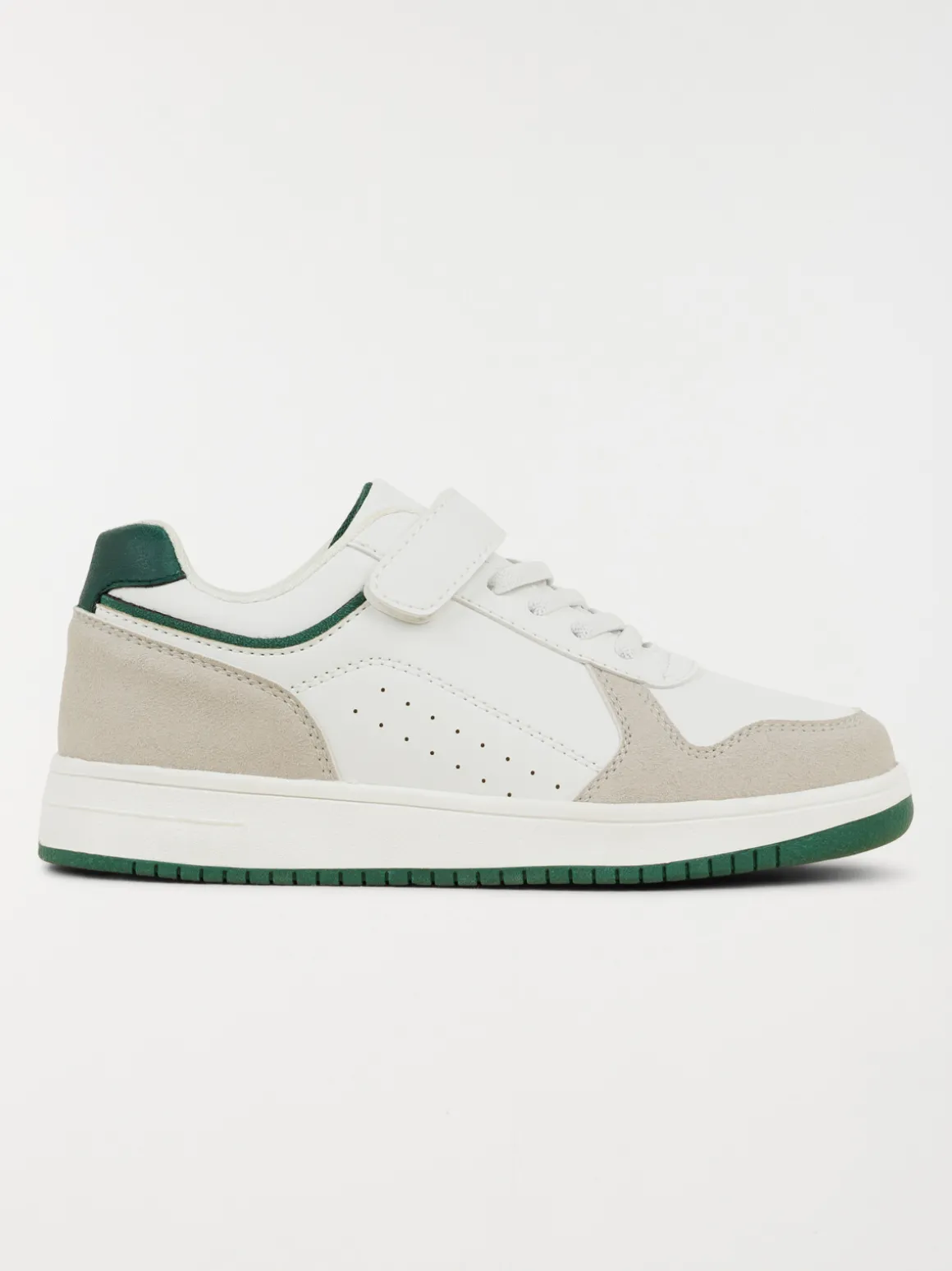 Baskets basses garçon blanc (31-39)