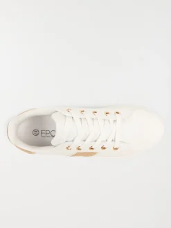 Baskets basses gold femme (37-42)