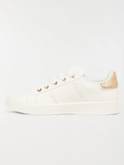 Baskets basses gold femme (37-42)