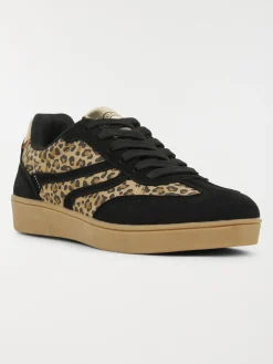 Baskets basses léopard femme (36-41)