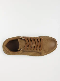 Baskets basses marrons femme (36-41)