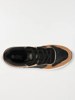 Baskets basses noires femme (36-41)