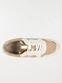 Baskets beiges et blanches femme (36-41)