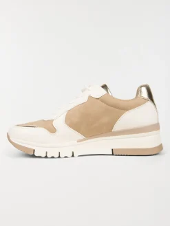 Baskets beiges et blanches femme (36-41)