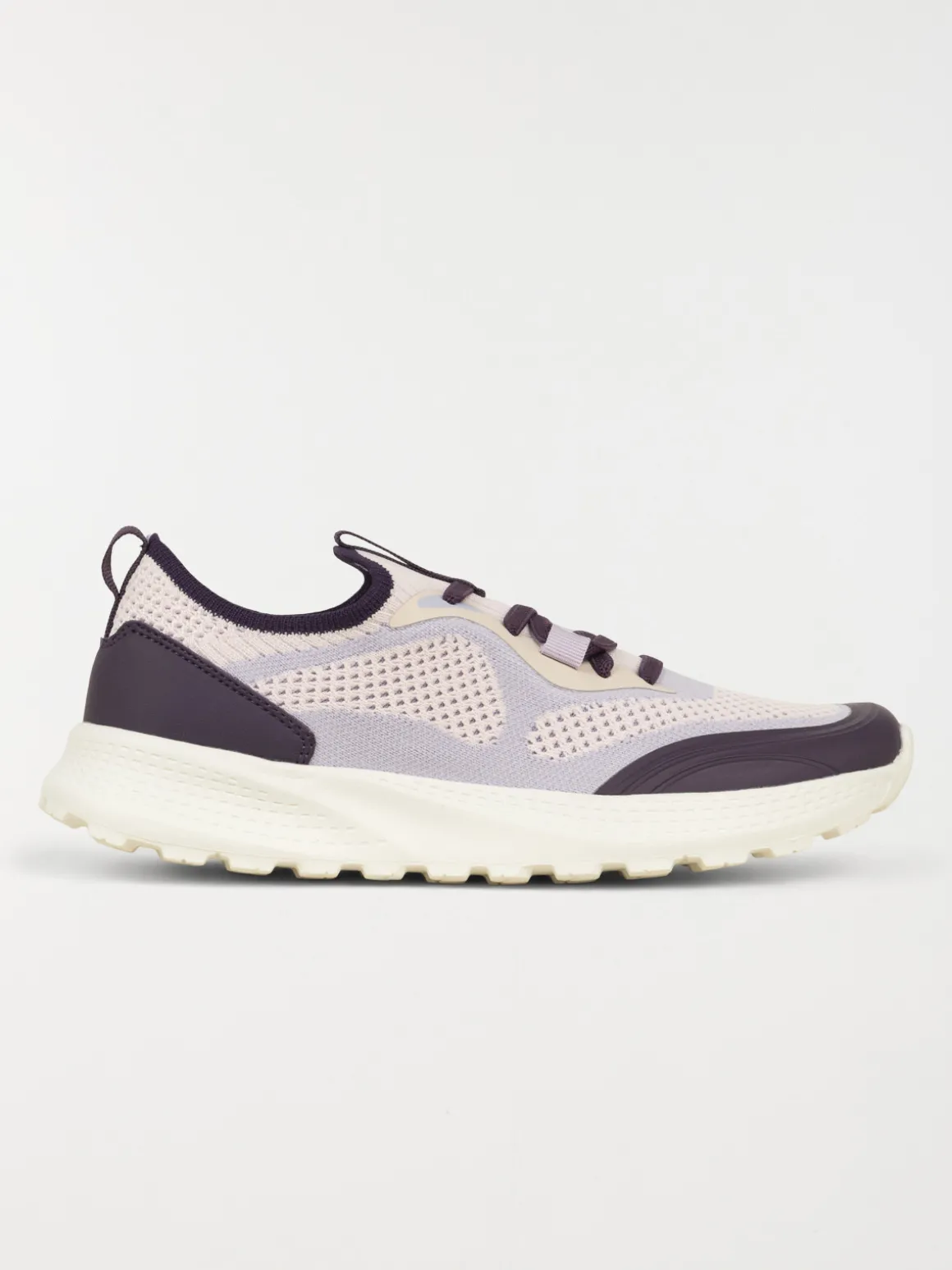 Baskets bicolores à lacets femme (36-41)