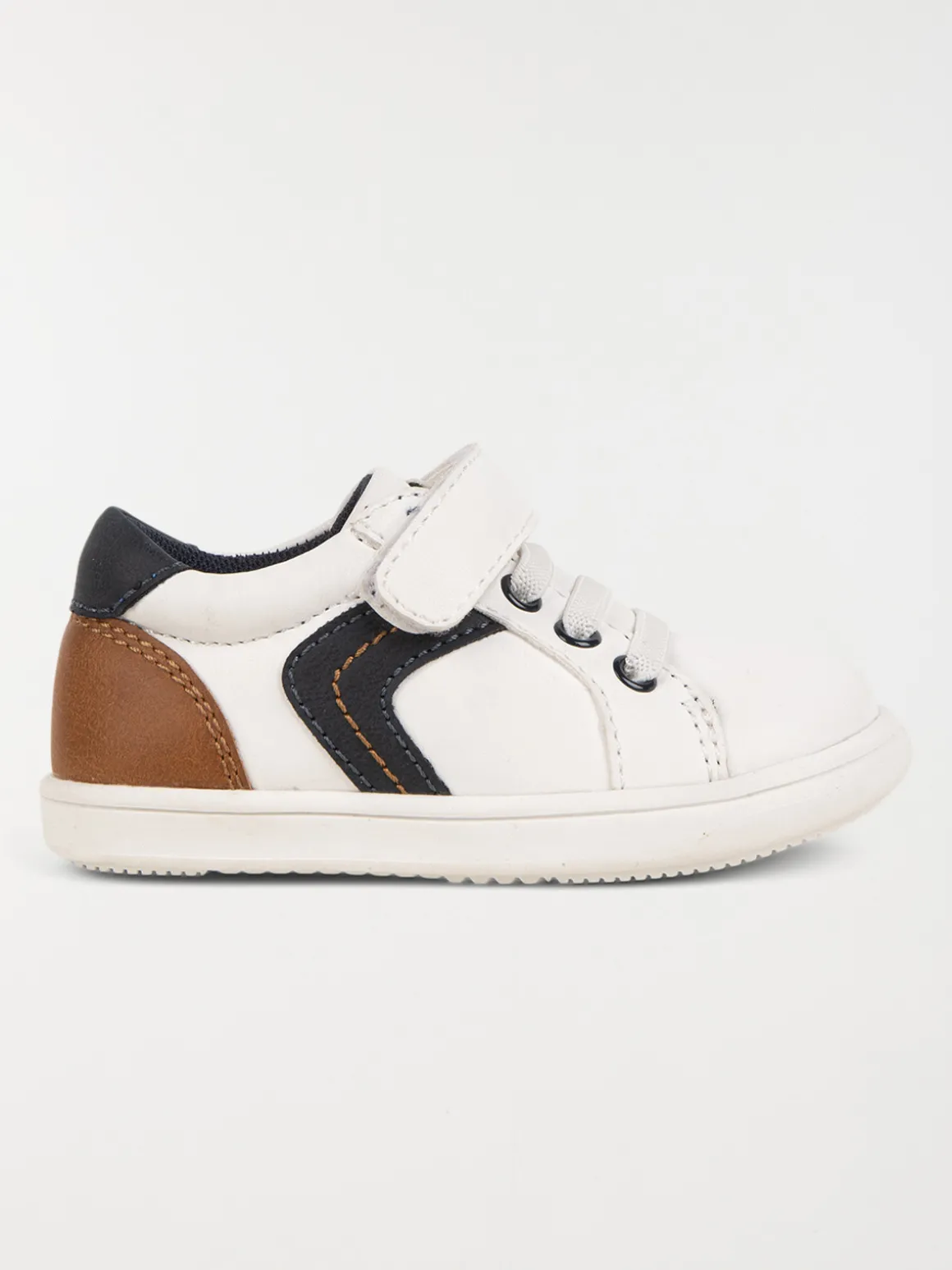 Baskets blanches bébé (20-23)