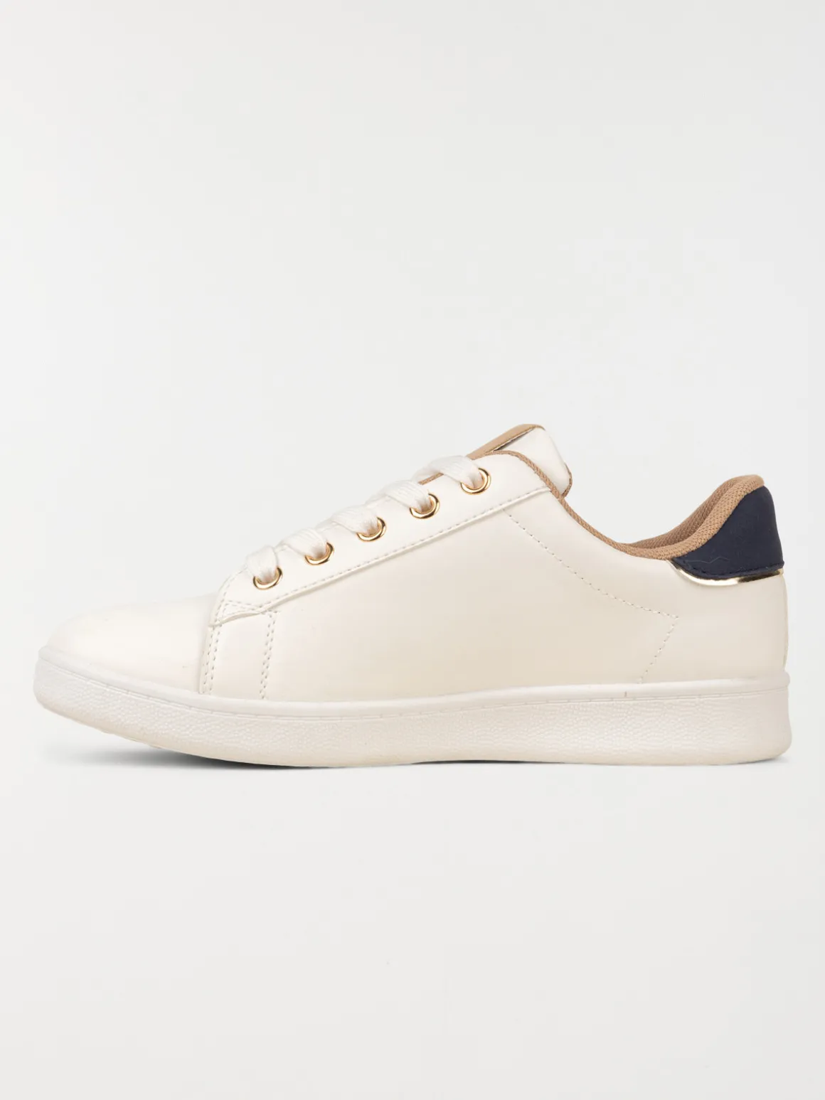 Baskets blanches femme (36-41)