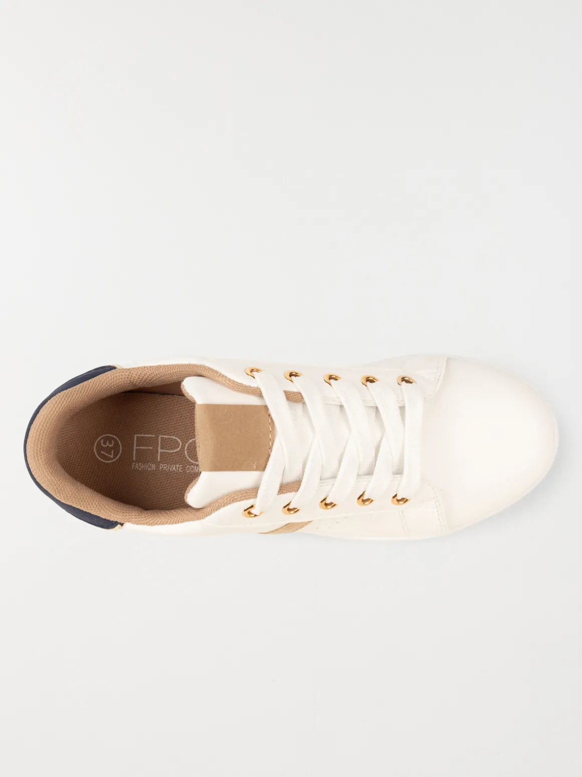 Baskets blanches femme (36-41)