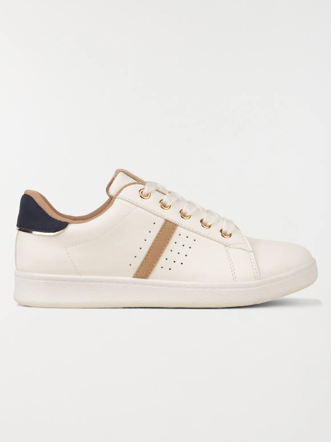 Baskets blanches femme (36-41)