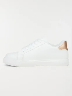 Baskets blanches femme (36-41)
