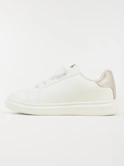 Baskets blanches étoile fille (31-35)