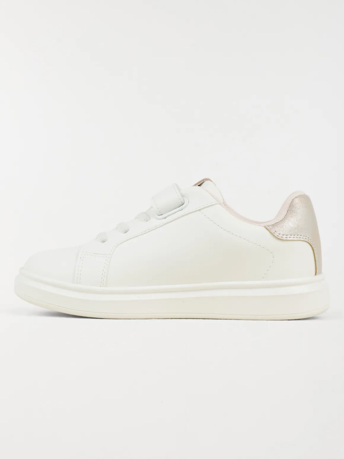Baskets blanches étoile fille (31-35)