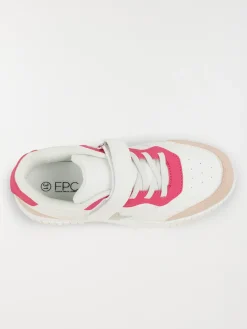 Baskets blanches étoile fille (31-36)