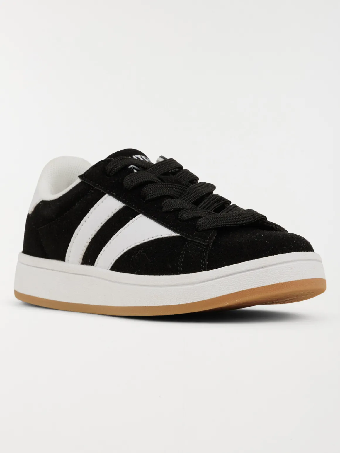 Baskets coloris noir garçon (31-39)