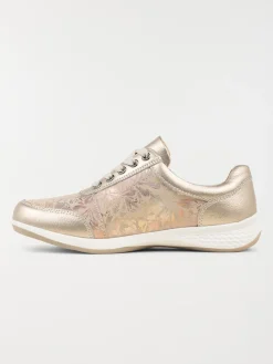 Baskets confort femme bronze (36-41)