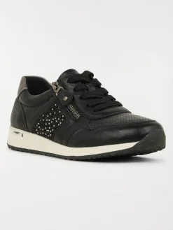 Baskets conforts noires femme (36-41)