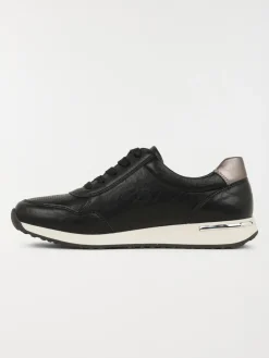 Baskets conforts noires femme (36-41)