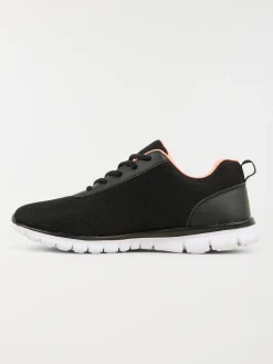 Baskets de sport femme noir (36-42)