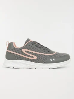 Baskets de sport grises femme (36-42)