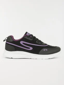 Baskets de sport noires femme (36-42)