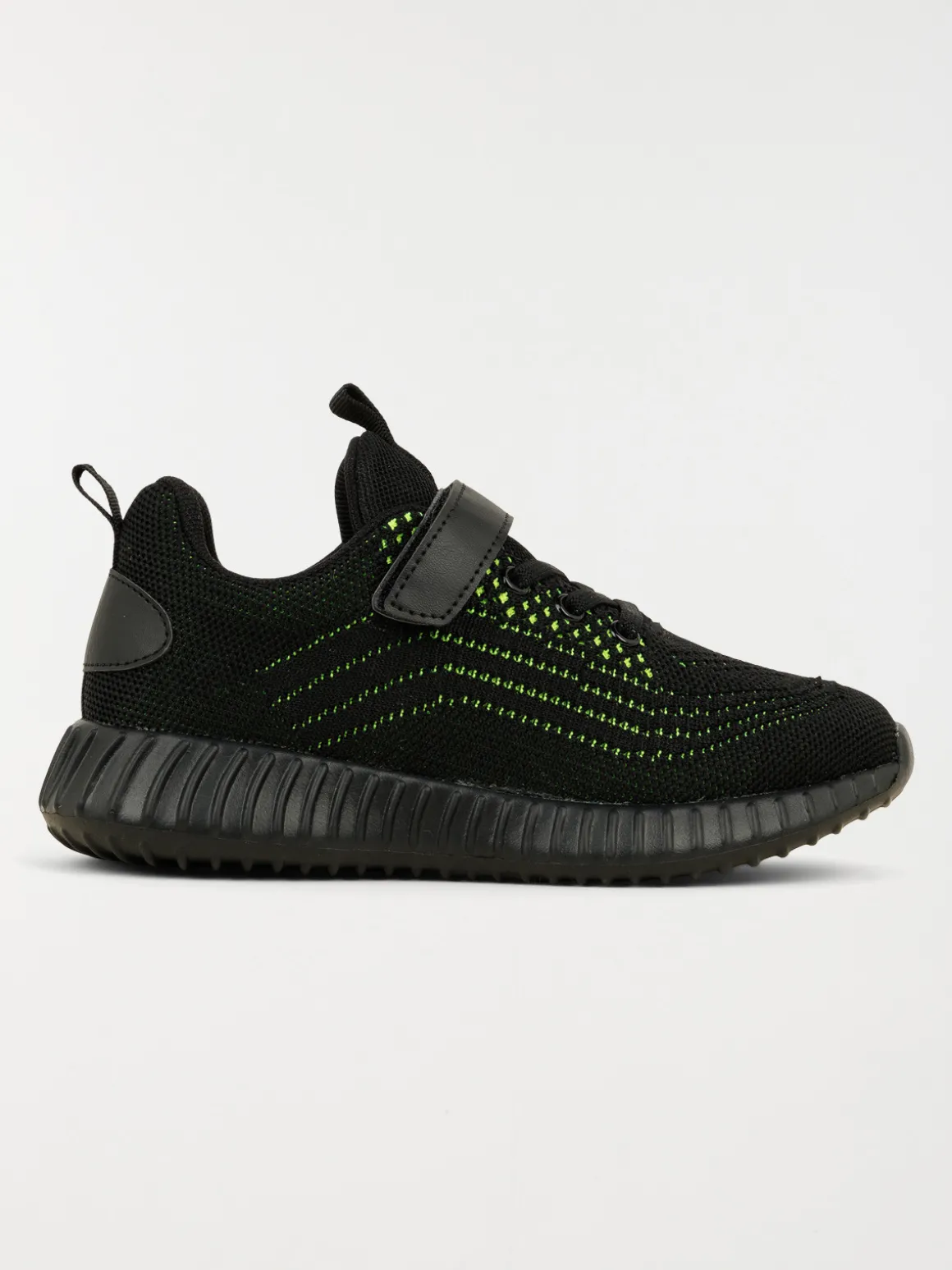 Baskets de sport noires garçon (31-39)