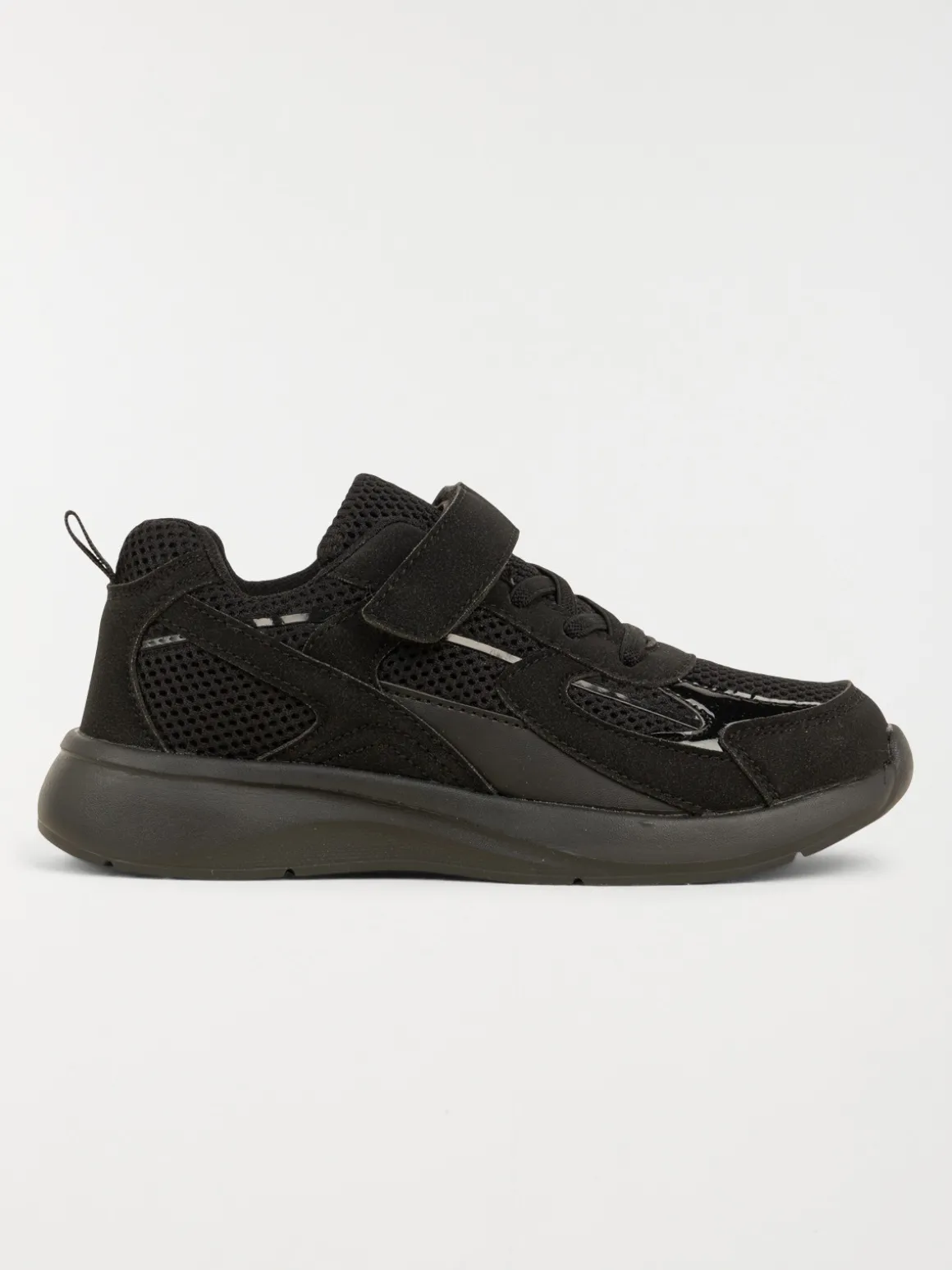Baskets de sport noires garçon (31-38)