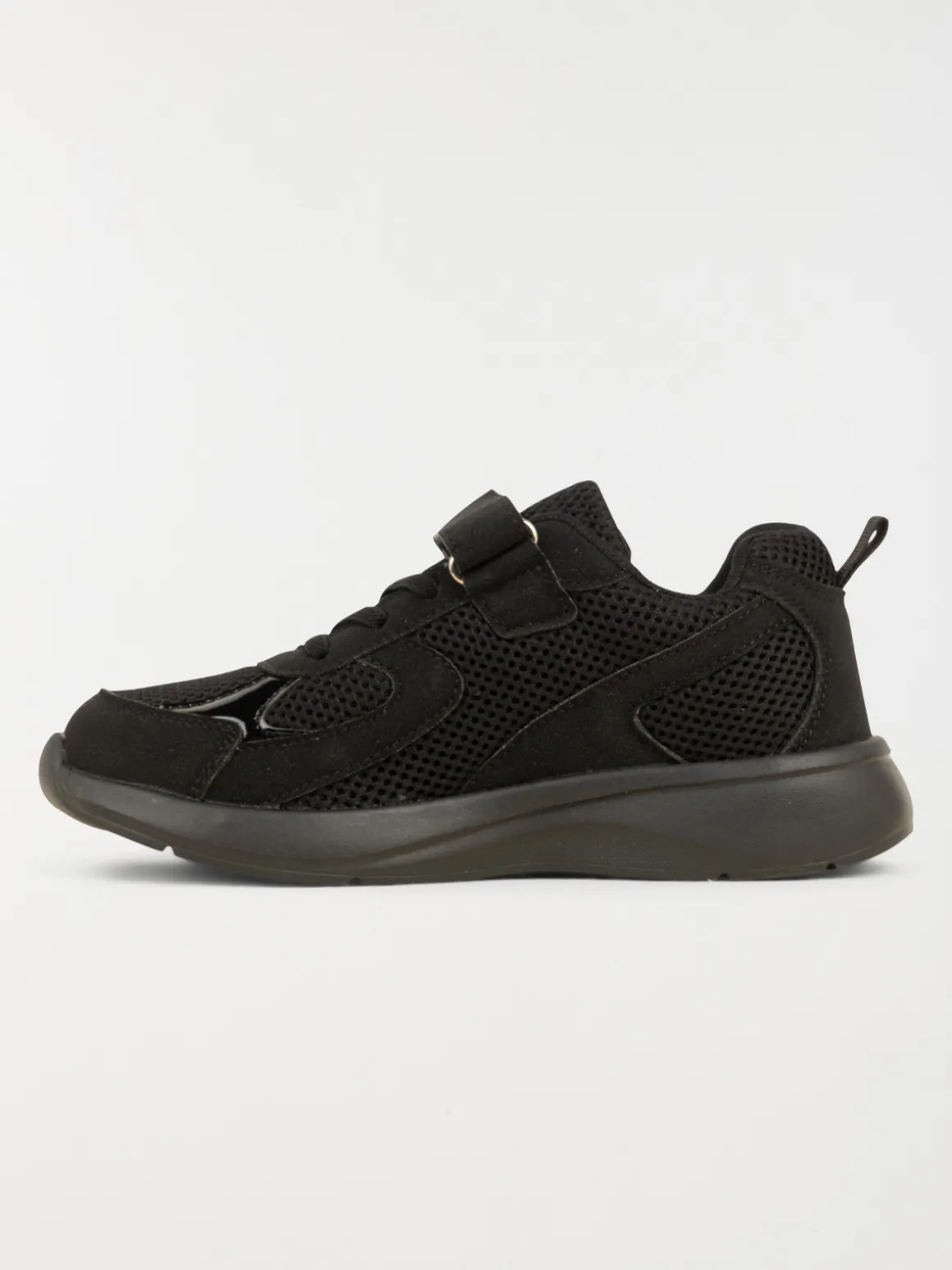 Baskets de sport noires garçon (31-38)
