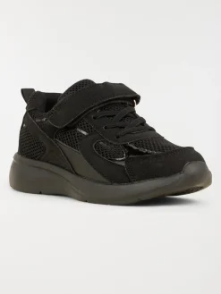 Baskets de sport noires garçon (31-38)
