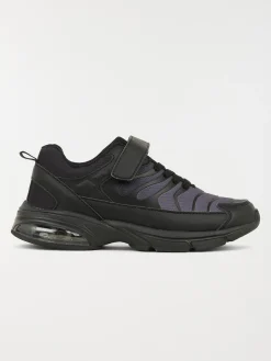 Baskets de sport noires garçon (31-39)