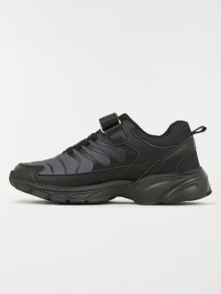 Baskets de sport noires garçon (31-39)
