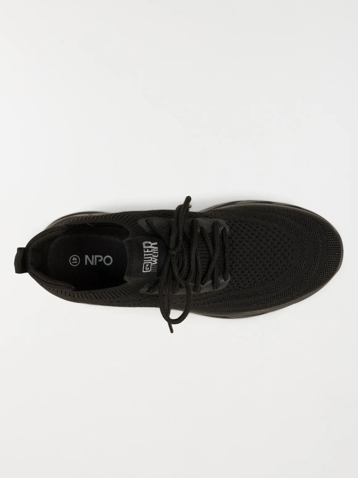 Baskets de sport noires homme (40-45)