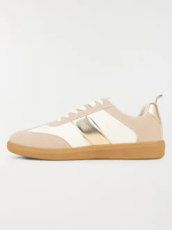 Baskets détails dorés femme (36-41)