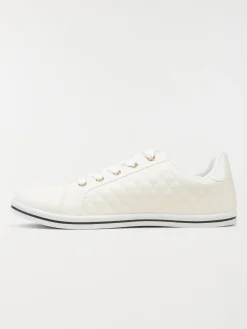 Baskets femme blanches à lacet (36-41)
