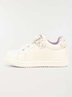 Baskets fleuries et coeur fille (20-23)