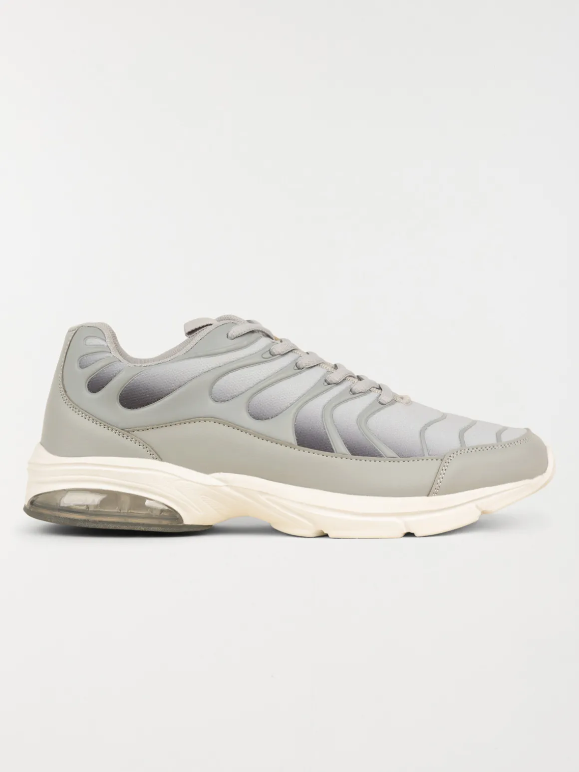 Baskets grises et blanches homme (40-46)