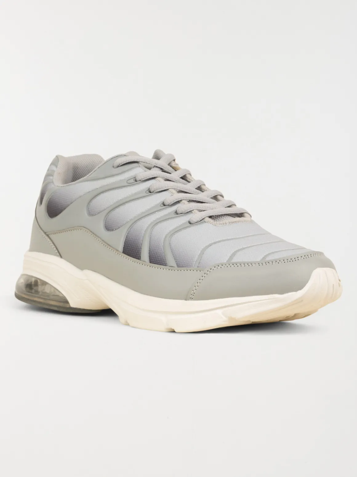 Baskets grises et blanches homme (40-46)