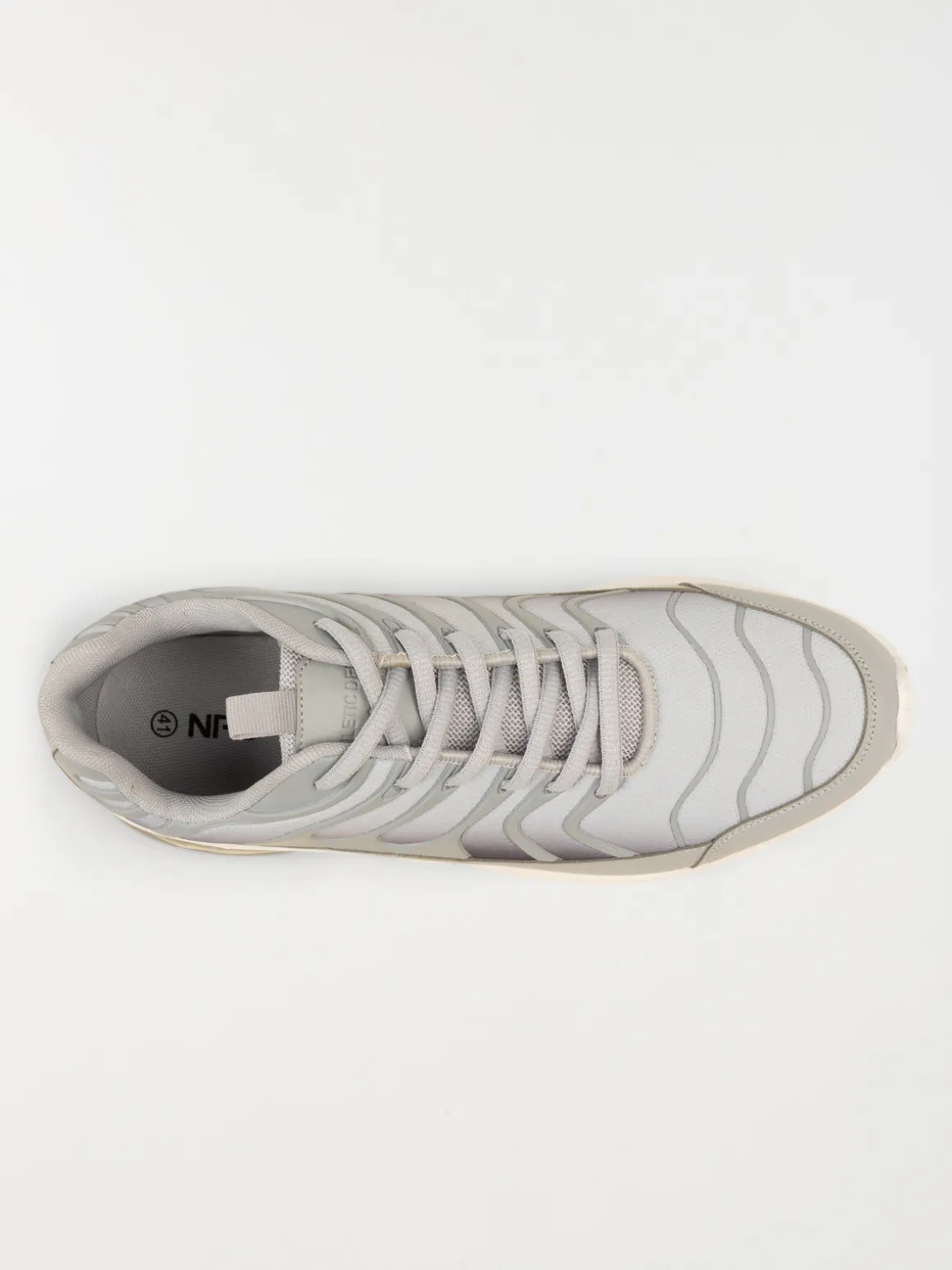 Baskets grises et blanches homme (40-46)