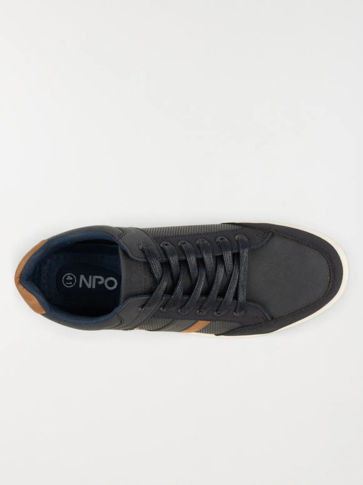 Baskets lacets homme marine (40-46)