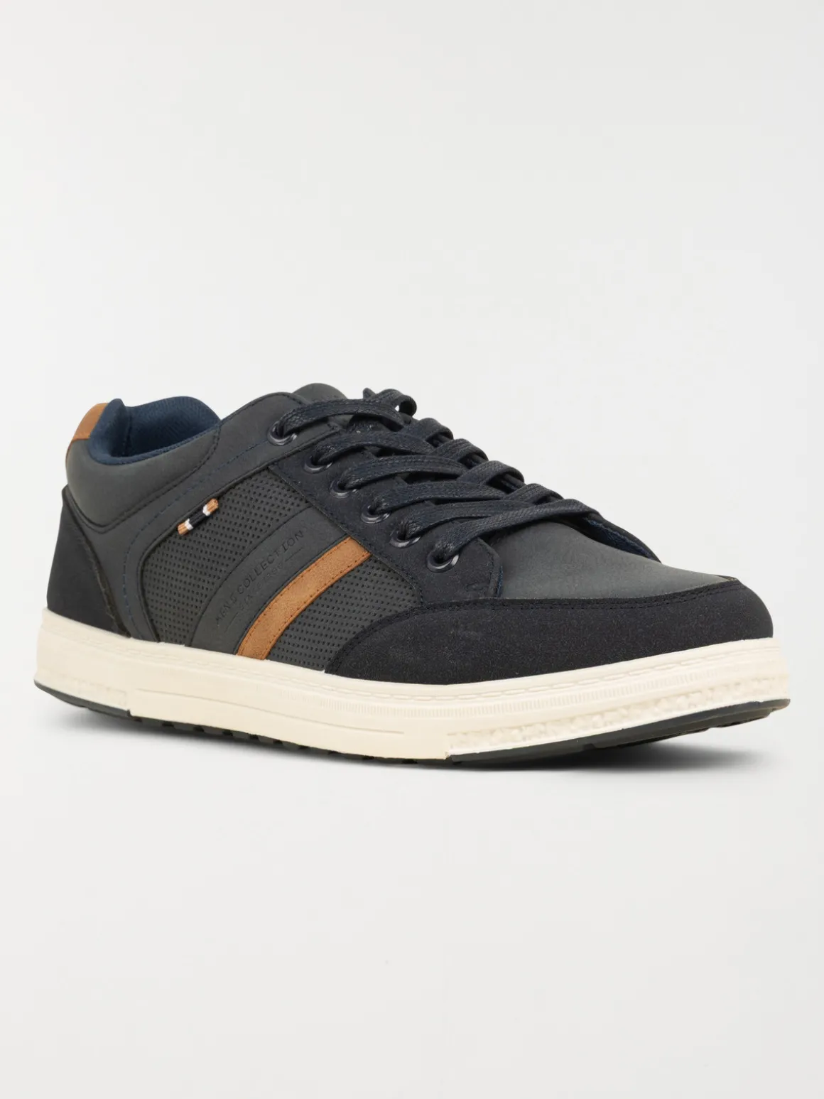 Baskets lacets homme marine (40-46)