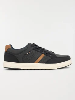Baskets lacets homme marine (40-46)