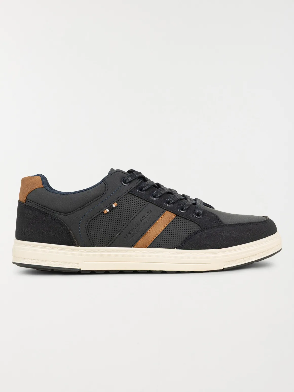 Baskets lacets homme marine (40-46)