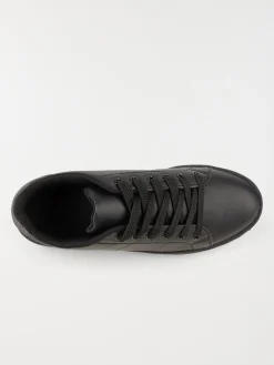 Baskets lacets noires femme (36-42)