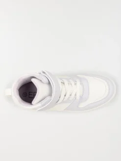 Baskets montantes blanches femme (36-41)