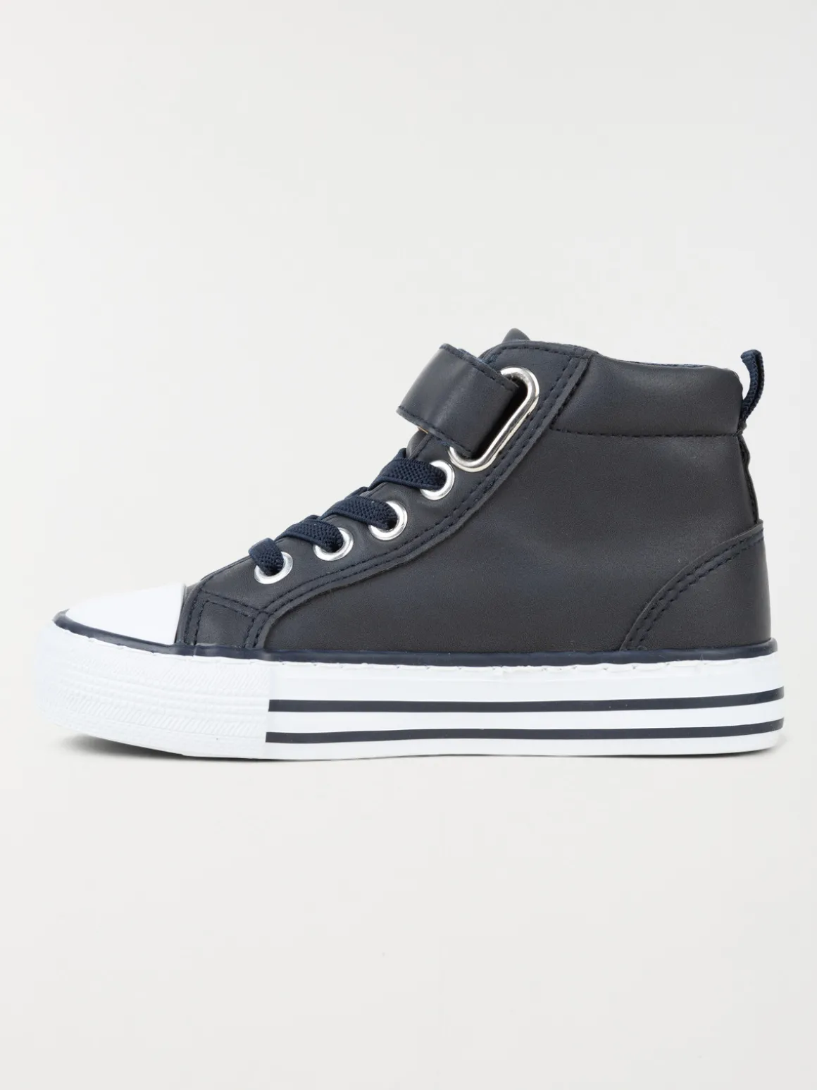 Baskets montantes garçon navy (24-30)
