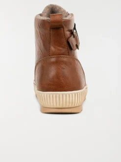 Baskets montantes zippées femme (36-41)
