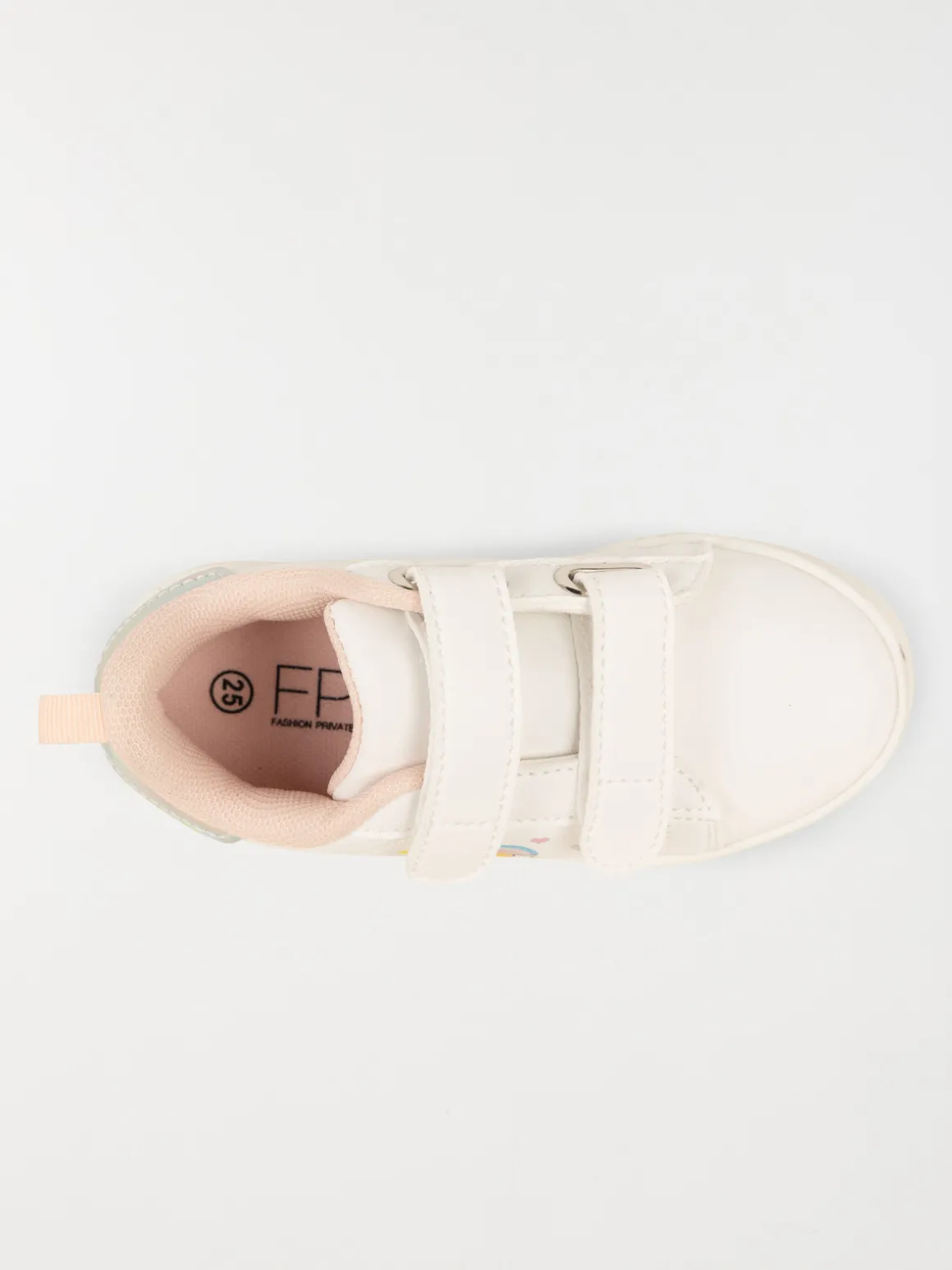 Baskets motif arc-en-ciel fille (24-30)