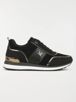 Baskets noires à lacet femme (36-41)