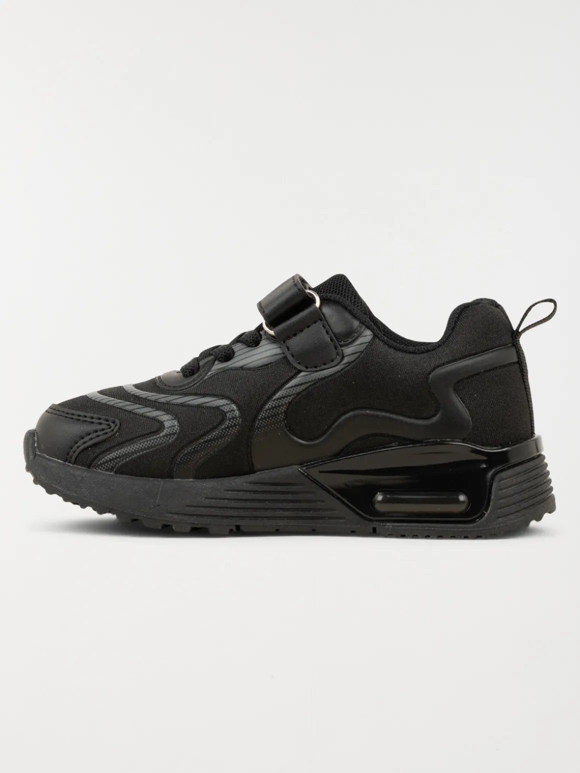 Baskets noires de sport garçon (24-30)